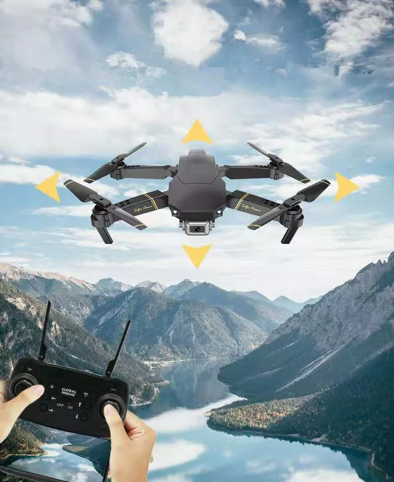 

1080P HD Folding Drone Dual Camera Aerial Video Remote Control Aircraft Wide Angle HD Camera High Hold Mode RC Quadcopter