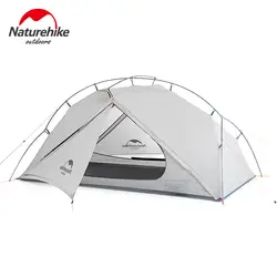Naturehike 2019 серия VIK Сверхлегкий непромокаемый один человек однослойные наружные кемпинговые палатки 20D нейлоновая палатка для пеших