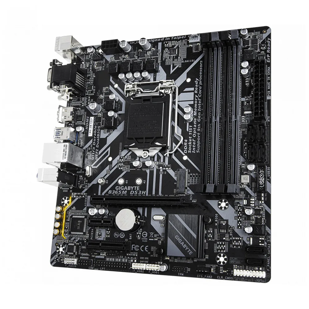 Материнская плата GIGABYTE B365 S1151 MATX B365M DS3H