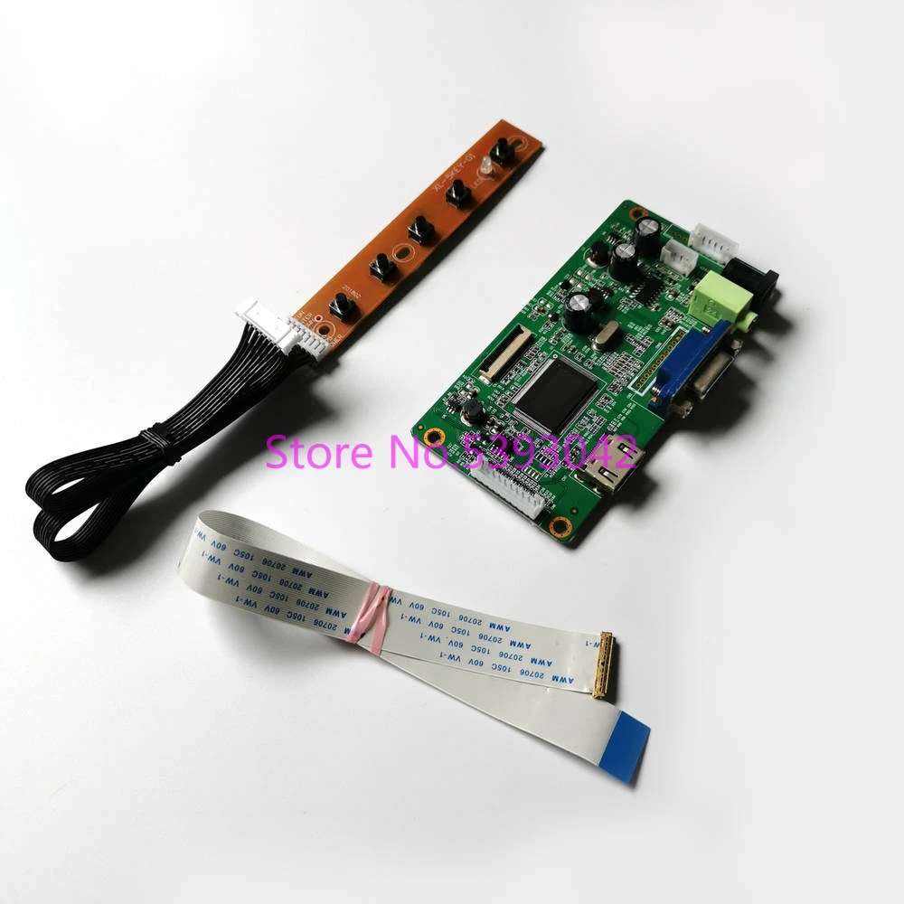 Ajuste LP156WHB(TP)(A1)/(TP)(A2)/(TP)(B1)/(TP)(C1)/(TP)(C2) + VGA Placa de controlador 15,6 1366*768 EDP-30Pins panel para ordenador portátil kit de