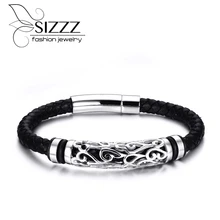 Joyme браслет из нержавеющей стали Женский рок браслет 316L из нержавеющей стали модные ювелирные изделия новейший браслет ювелирные изделия