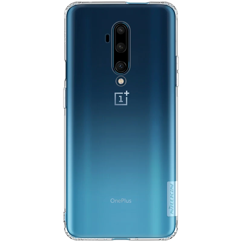 Прозрачный Чехол для OnePlus 7T Pro One Plus 7T Pro NILLKIN прозрачный мягкий чехол для задней панели чехол для OnePlus 7T Pro силиконовый - Цвет: Прозрачный