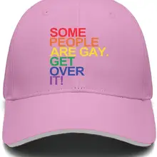 Некоторые люди гей получить над ним Мужская Ретро Регулируемая сетка солнце хлопок бейсбольная Кепка шляпа