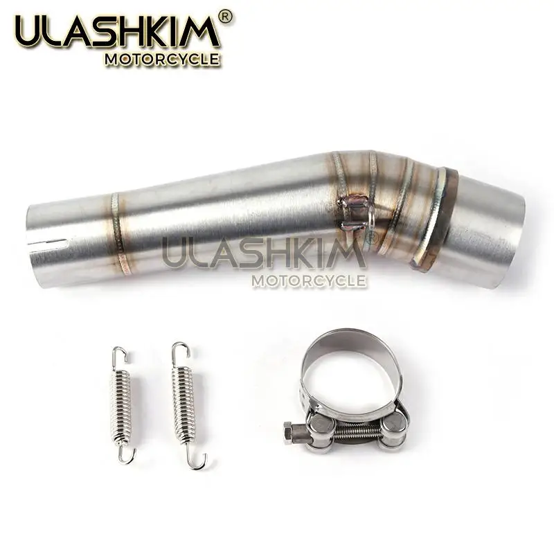 Для HONDA NC700 NC750X NC750 NC700S 2012- мотоциклетные выхлопные трубы среднего звенья слипоны