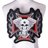 Bikers Motorcycle Embroidered Iron On Patches Large Punk Skull Badges Big Biker Patches For Clothing Coat Accessories ► Photo 2/3