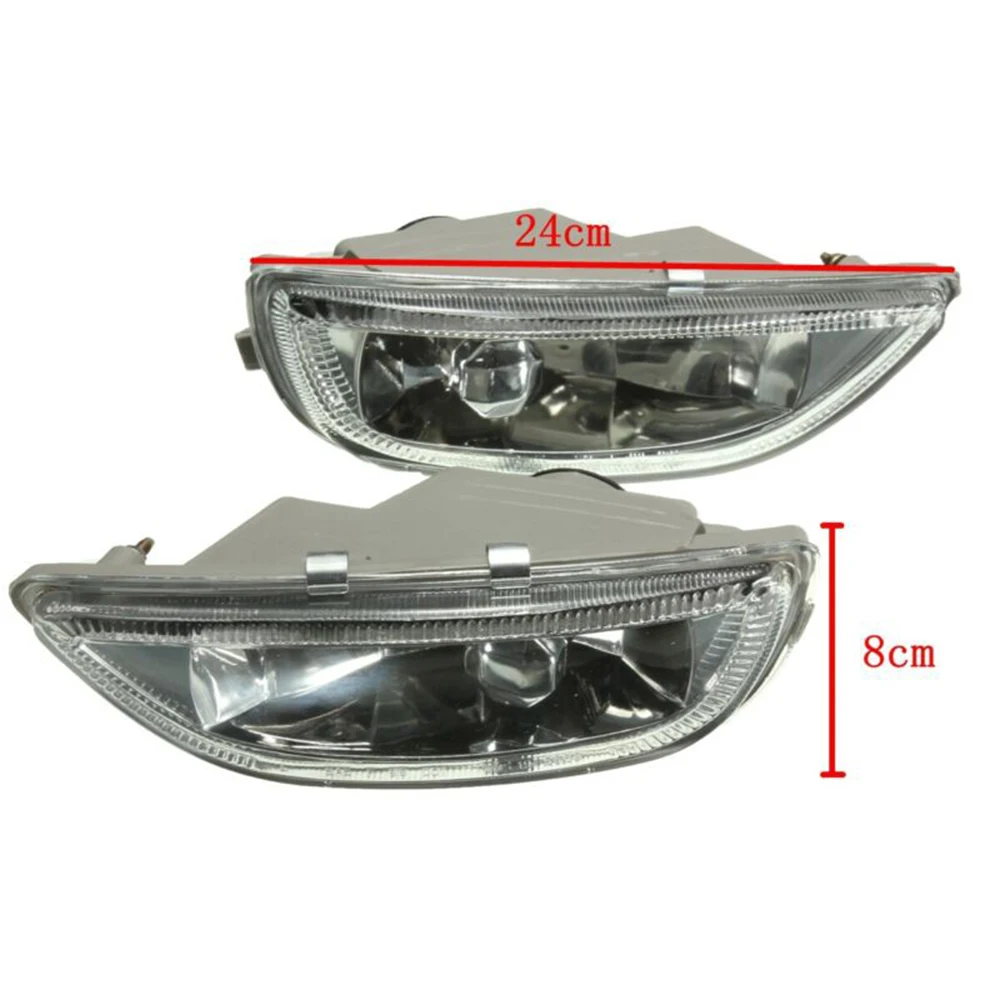 1 пара противотуманных фар прозрачные линзы дальнего света для Toyota Corolla 2001-2002
