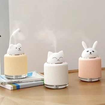 

Air humidifier Fashion Care for skin Essential Oil Diffuser Nano spray Fogger Mist Maker with LED Night Lamp Home Office