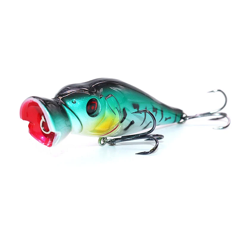 

Popper Fishing Lure 8.5cm 11g Floating Isca Artificial plastic Hard Bait Wobblers crankbait Bass Pike Pesca carp Fishing Tackle