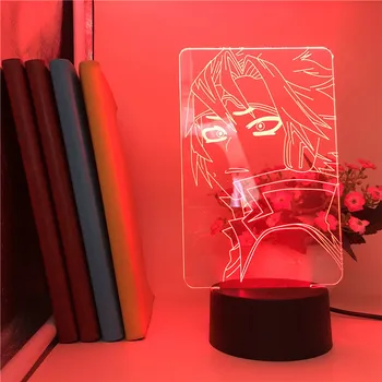 

Bluetooth Control Base 3D Light Lamp Sakamaki Izayoi Problem Children Come From Different World Color Sailor Moon 3D anime Light
