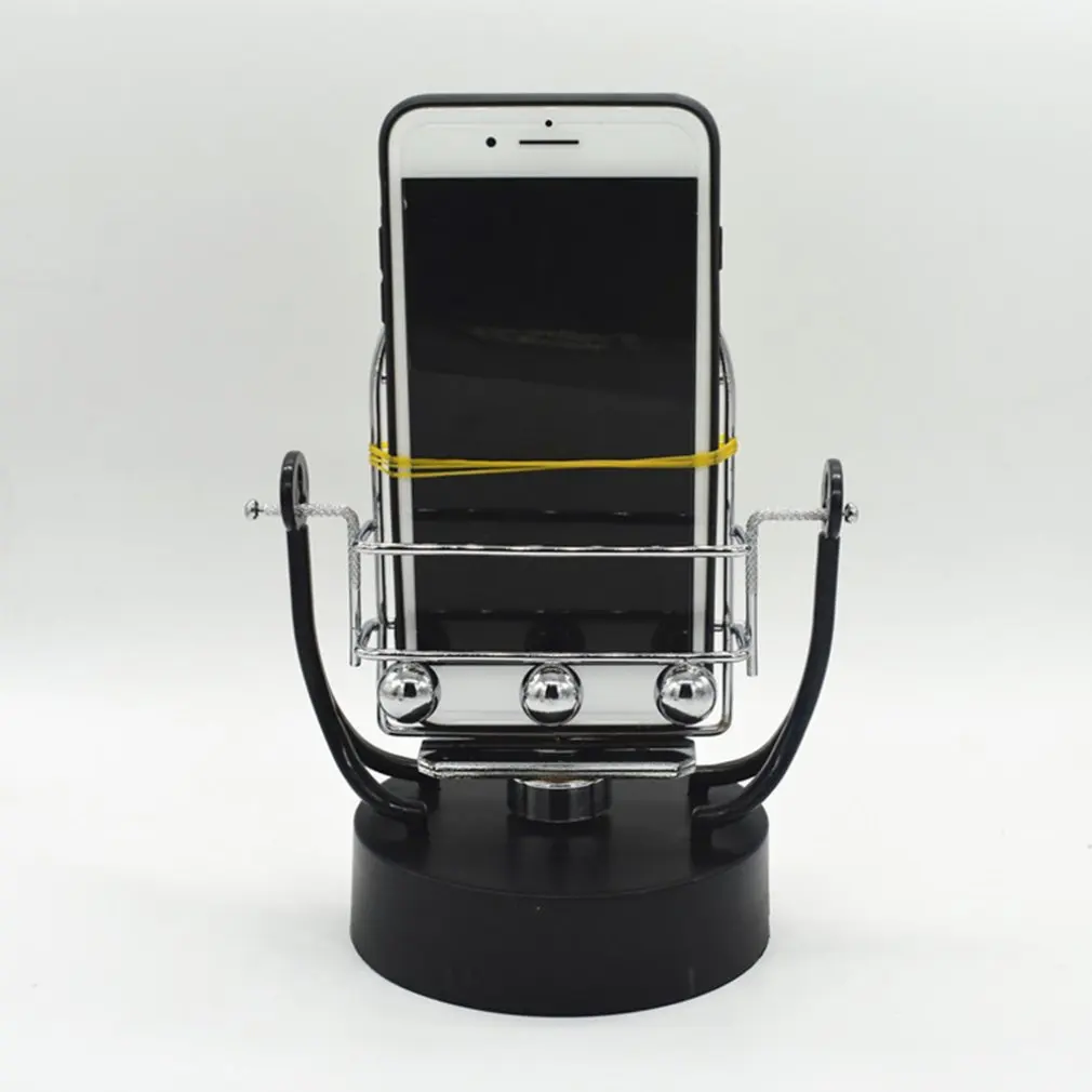 Automatic Walking Swing Mobile Phone Artifact Pedometer Brush Stepper Eternal Instrument Newton Rocker Craft Ornaments