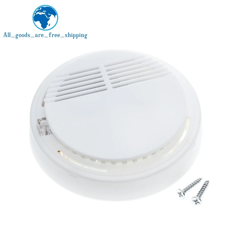 Автономный датчик дыма и огня с сигнализацией 85 дБ фотоэлектрический монитор