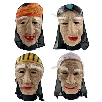 

Adult Halloween Horror Mask Hell Menpo Horror Mask Latex Horror Mask Halloween Costume Party Props