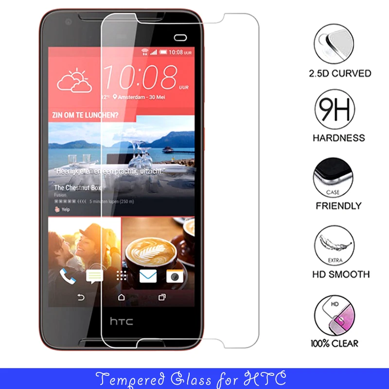 Закаленное стекло 9H для HTC DESIRE 820 825 826 828 830 Защита экрана 726 626 728 628 620 816 530 защитная