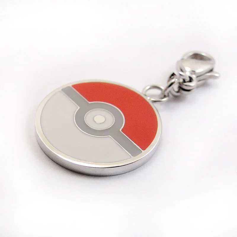 Type 5 DICAYLUN брелок Poke Ball, покемон Пикачу, брелок из нержавеющей стали, аниме ювелирные изделия, эмаль, милый покебол для ключей, для девочек - Цвет: Type 5