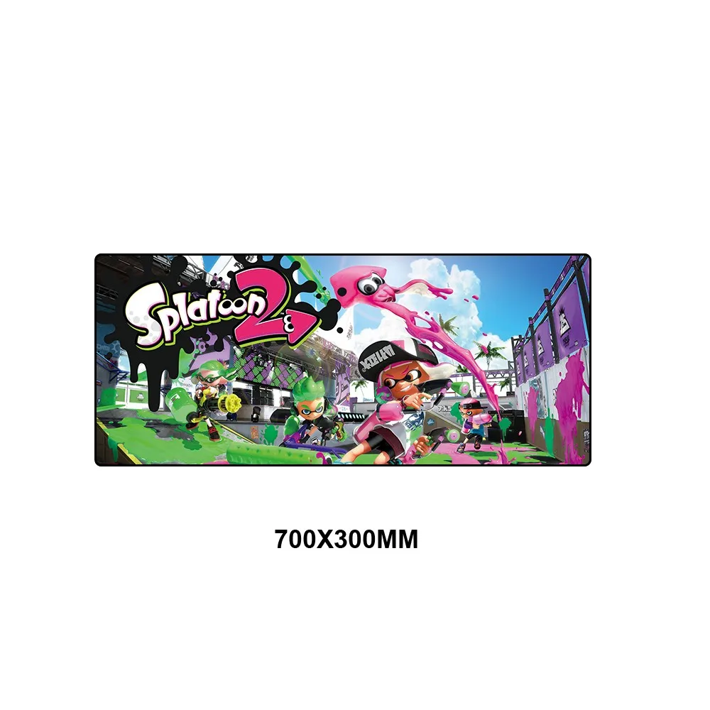PSZS-006 Splatoon 2 игровой коврик для мыши коврик для ПК коврик для мышки с аниме компьютерная клавиатура коврик резиновый мягкий Настольный коврик под мышь для Рика и Морти - Цвет: PSZS-006