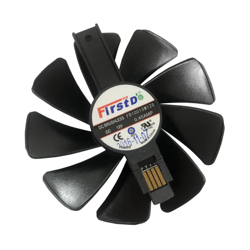 Охладитель графических карт RX 590/VEGA/580 GPU FD10015M12S вентилятор для Sapphire RX590 580 480 VEGA 570