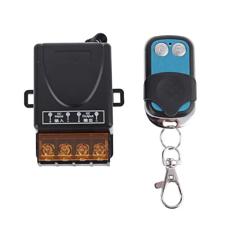 

DC9V 12V 24V 36V 48V 85V 2CH RF Wireless Radio Remote Control Relay Switch Receiver Transmitter for Door Gate Window