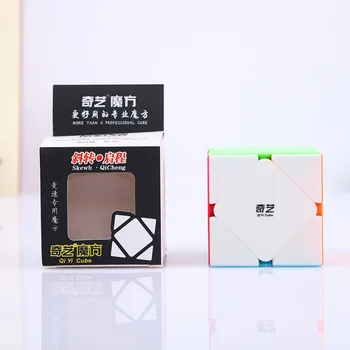 

Qiyi QiCheng Magic Cube Red Speed Cube Stickerless Magic Cube Puzzle Toys for Kids (QiCheng Version)