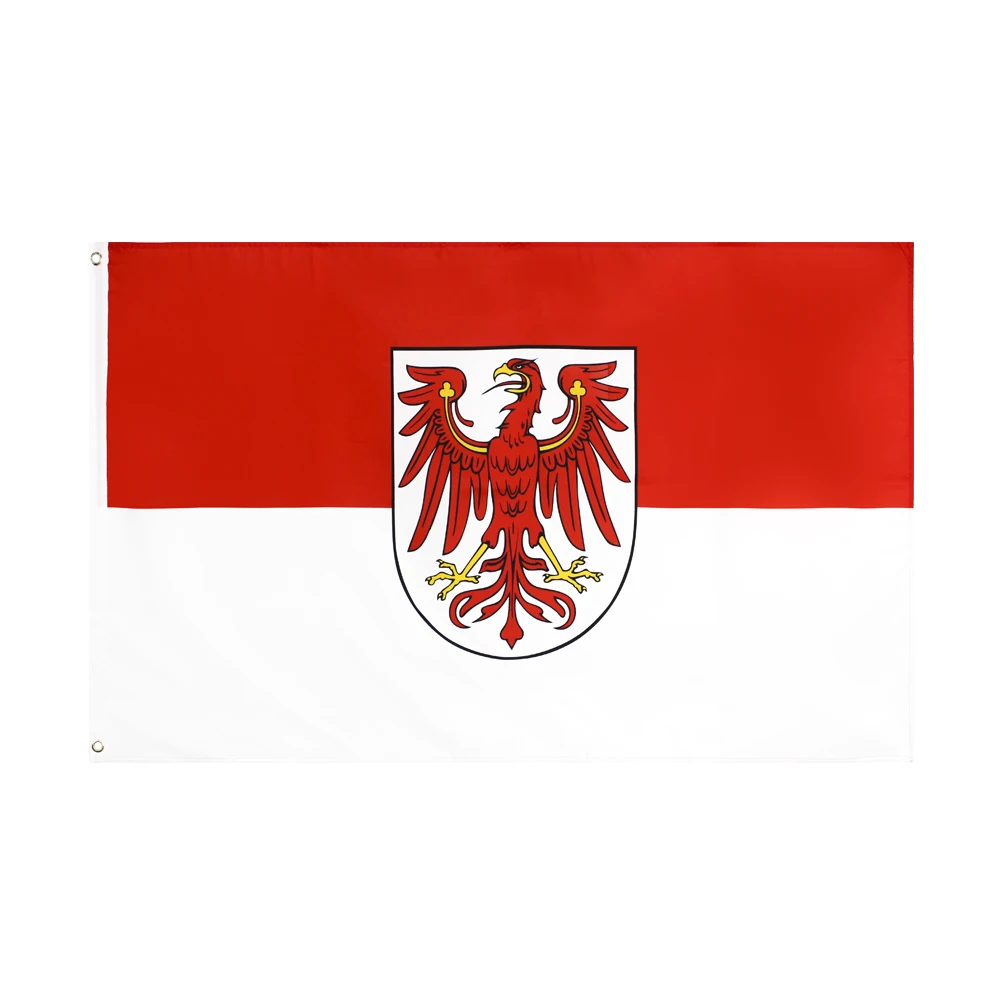 Yehoy 90x150cm germany state Brandenburg flag |