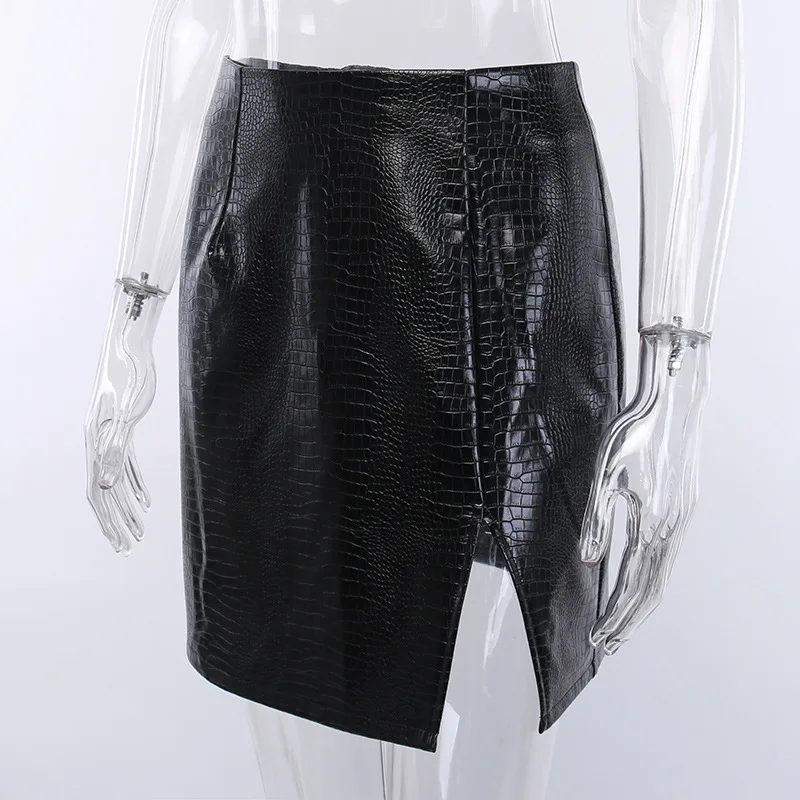 Последняя горячая Распродажа универсальная облегающая юбка с высокой талией 93571 приталенная короткая юбка с блестками