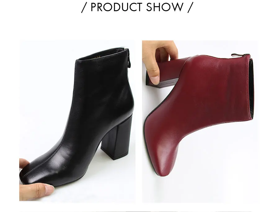 CUCULUS/обувь из натуральной кожи; Новинка года; ботильоны на резиновой подошве; женская обувь для верховой езды; женские ботинки на высоком каблуке; 2003