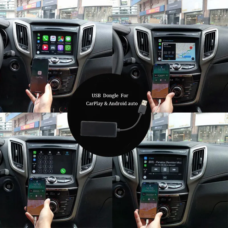 Plug Play Android телефон apple Car Play Внешний порт CarPlay USB подключение Android Авто Цифровой автомобильный телевизор тюнер для Android навигации