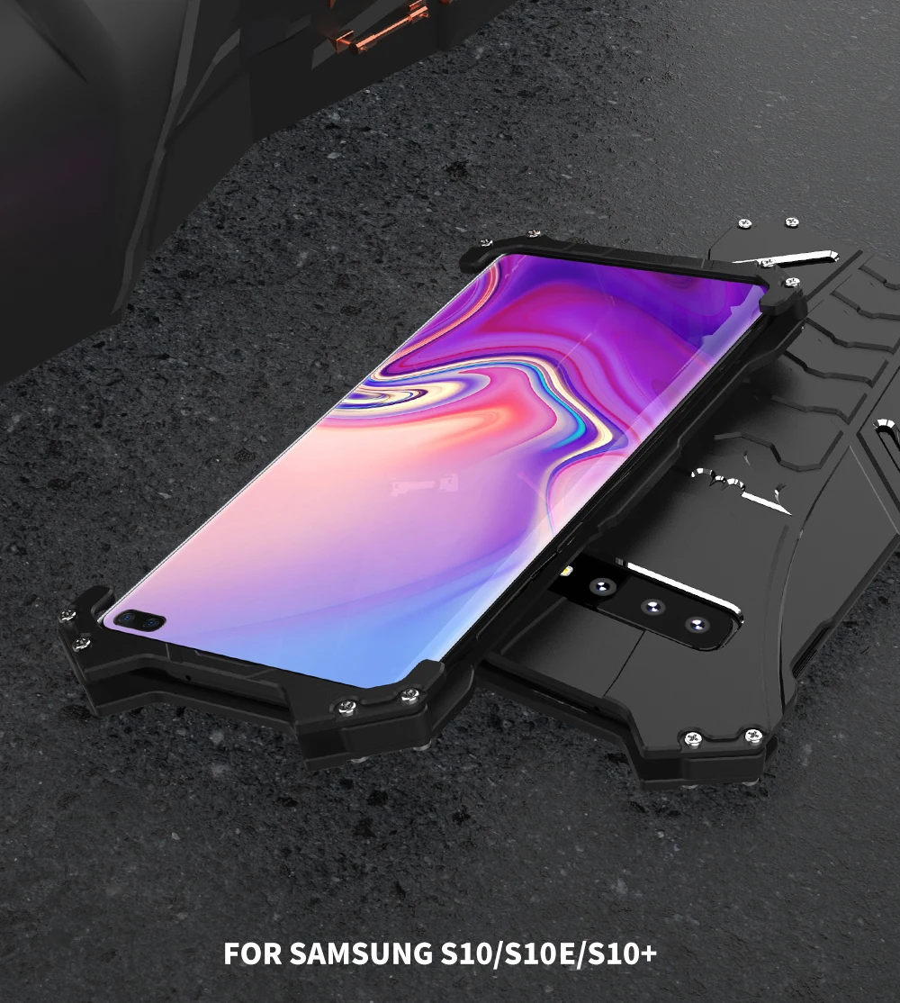 Чехол с Бэтменом для samsung Galaxy S10 S10E S9 Plus S8 S7 Edge S6 ударопрочный алюминиевый чехол для телефона s с вырезами дизайн анти-капля сумка