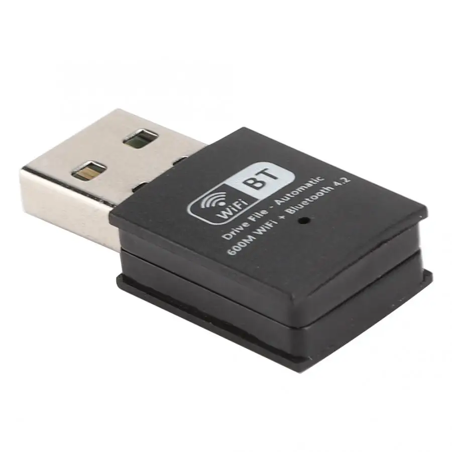 wifi network card WIFI Drive-Free 600M+ Bluetooth 4.2 Audio Receiver Transmitter 2 in 1 Dual Frequency USB Wireless Network