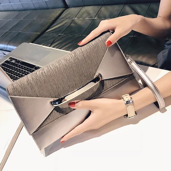 

New Luxury Women Shoulder Bag Simple Temperament Clutch Bags Women Fashion Party Ladies Clutch Bag Mobile Wallet