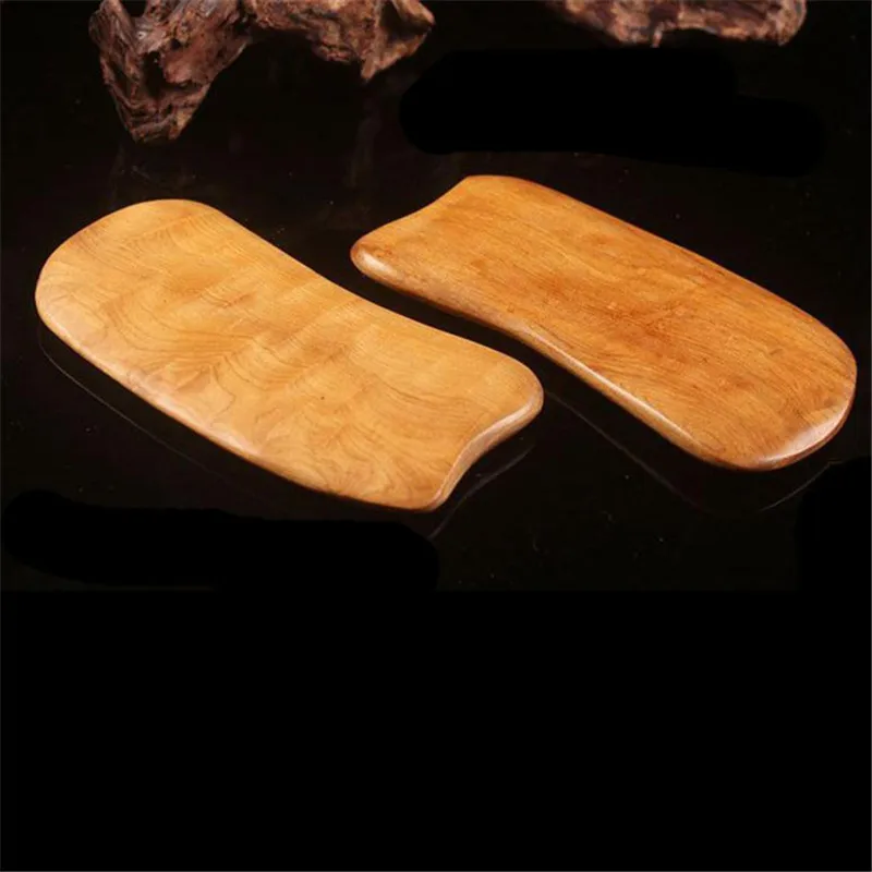 Lower Blood Pressure Promote Circulate Acupuncture Wood Back Scraping Board High Quality Face Massage Body Foot Massager | Красота и