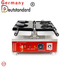 

New Electric Cartoon Animal Little Bear Taiyaki Waffle Maker Machine For Filling Ice Cream Waffle Cone Machine With High Quality