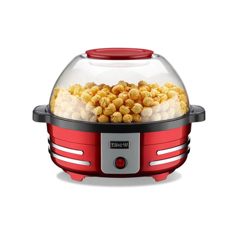 Household Mini Popcorn Machine Oil Sugar Bakeware Fully automatic Commercial Stall Type Electric Popcorn Corn Kernel Machine