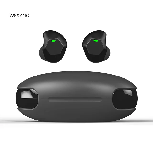 ANC наушники TWS беспроводные Bluetooth наушники спортивные Hi-Fi стерео наушники активная гарнитура с шумоподавлением настоящие беспроводные наушники