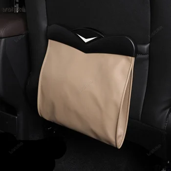 

Hanging car trash can storage bag rear seat car multi-function folding box car interior supplies CD50 Q04