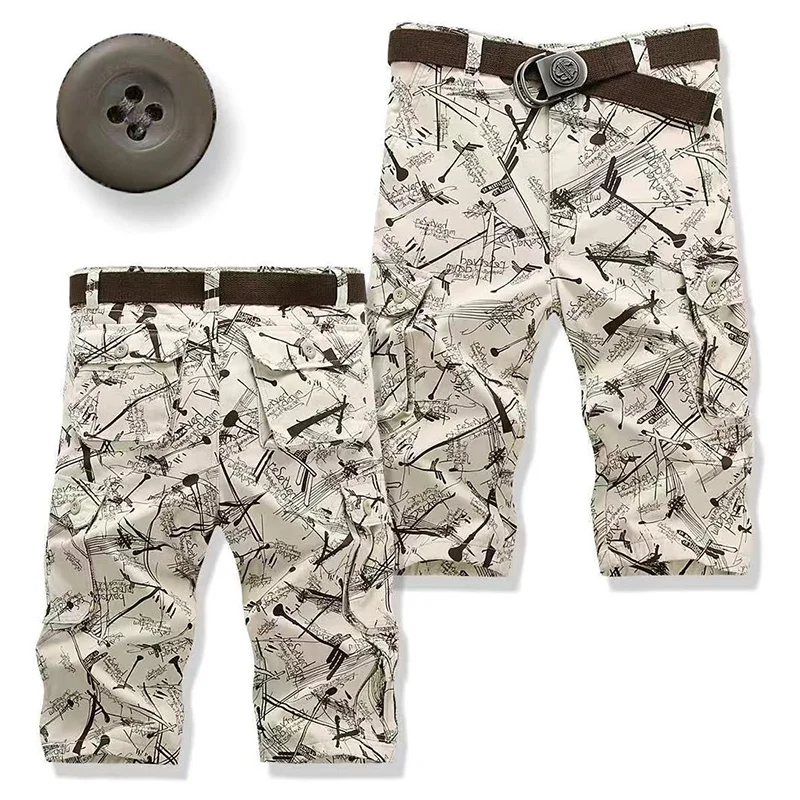 

2020 New superior quality Men Shorts Camouflage Shorts Casual Male Hot Sale Military Cargo Knee Length Mens Summer Shorts Homme