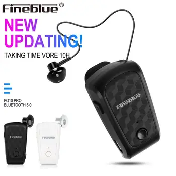 

FineBlue FQ-10 Pro Bluetooth 5.0 earphone wireless Bluetooth headset earpiece for smartphones noise reduction 100 hours standby