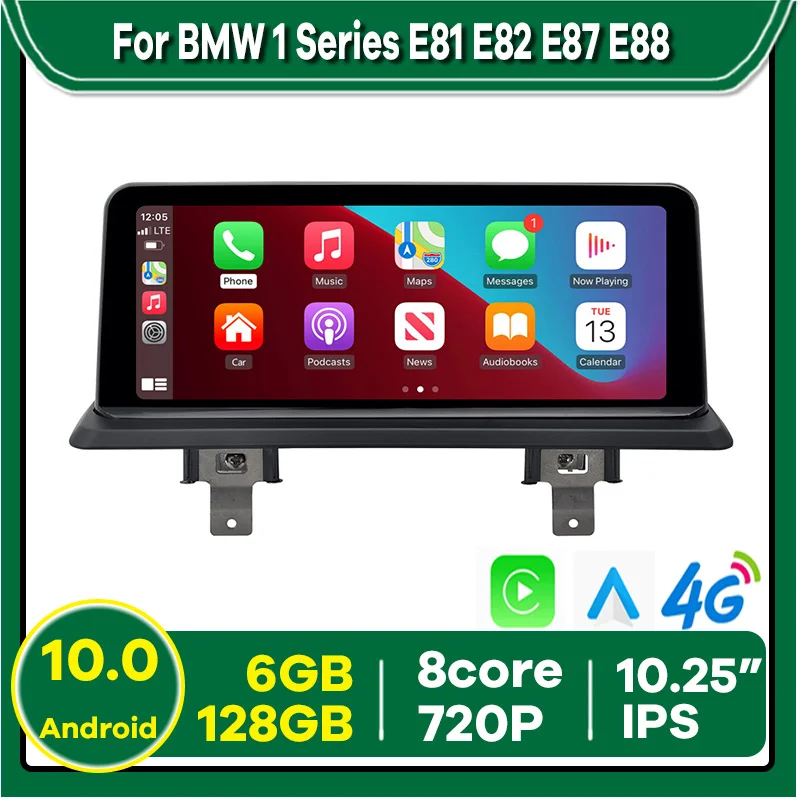 Автомобильный мультимедийный плеер на Android 10 с восьмиядерным процессором 25 дюйма