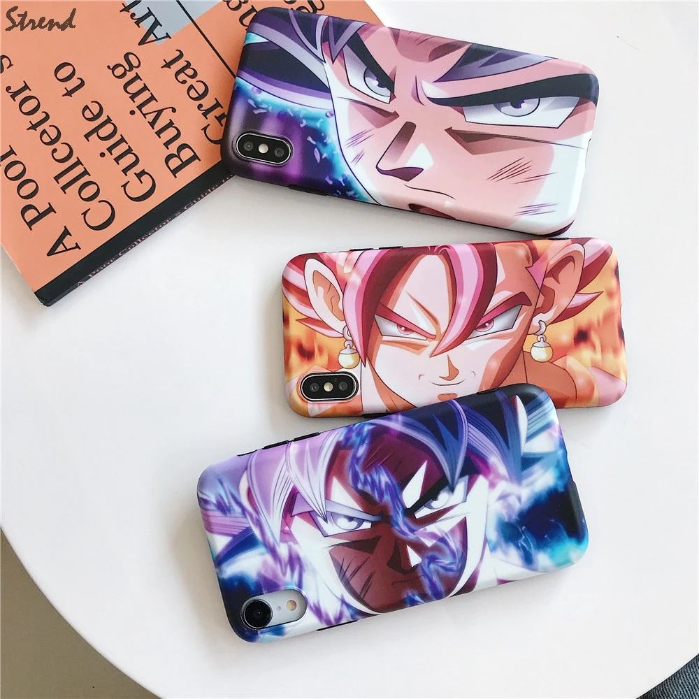Супер крутой чехол для телефона Dragon Ball Son GoKu с глазами iPhone 11 Pro X XS Max Xr 7 8 6 S Plus Япония