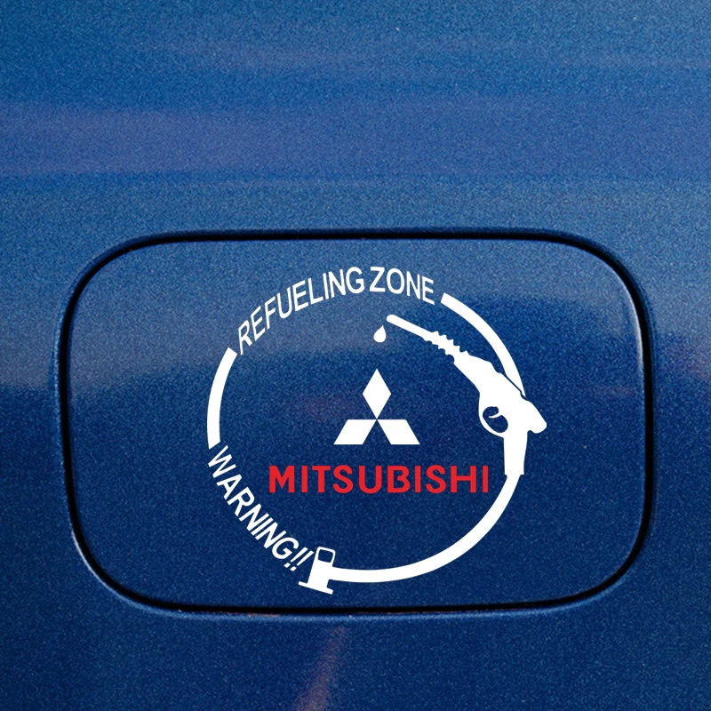 

Car Fuel Tank Cap Stickers Auto Decal for Mitsubishis ASX Lancer Pajero Outlander L200 EVO Lancer EX Pajero Accessories Gadgets