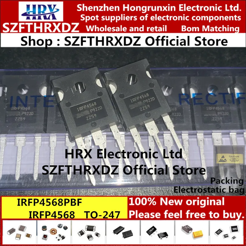 IRFP4568PBF TO-247 IRFP4568 TO247 MOSFET MOSFT 150V 171A 25 шт/трубка(10 шт