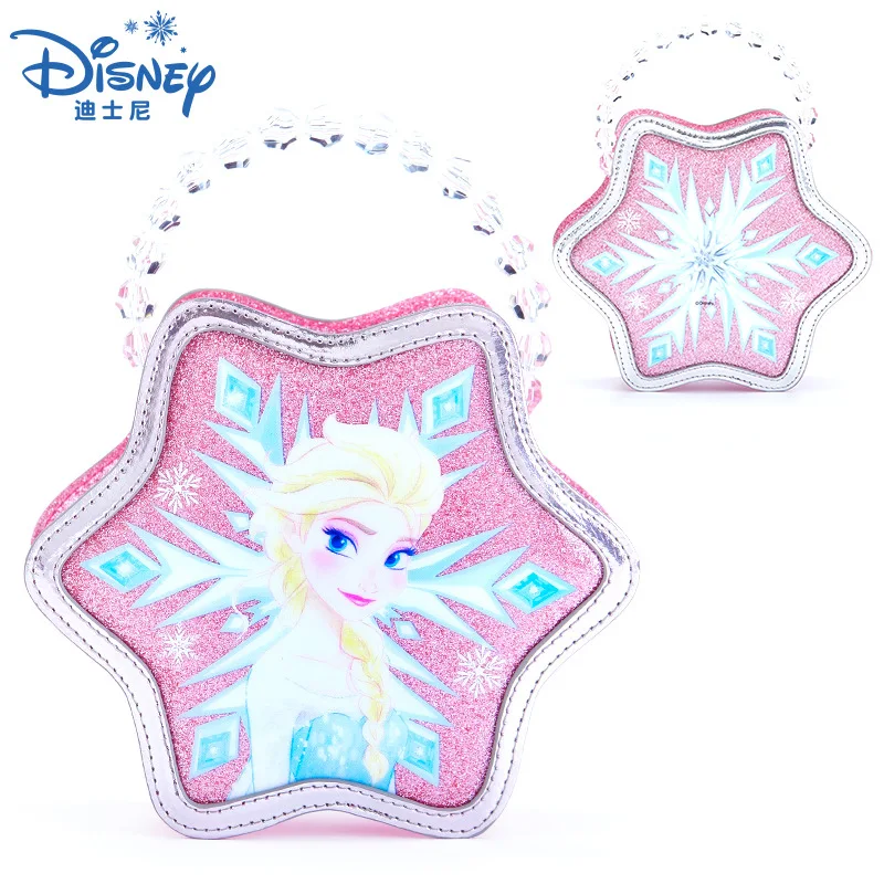 Новинка осени disney Детские портмоне принцессы «Эльзы» и «маленькая сумка через плечо для девочки сумка Детский кошелек с блестками