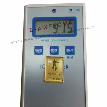 

Gold 24K Sticker Healthy Anti Radiation Protector Shield For Mobile Phone/IPAD Sticker 1000 IONS Lower Radiation 99.99SE%