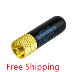 Antena corta de doble banda UHF VHF sma hembra Para Kenwood Baofeng UV 5R BF 888S UV 82, Radio bidireccional, UV S9