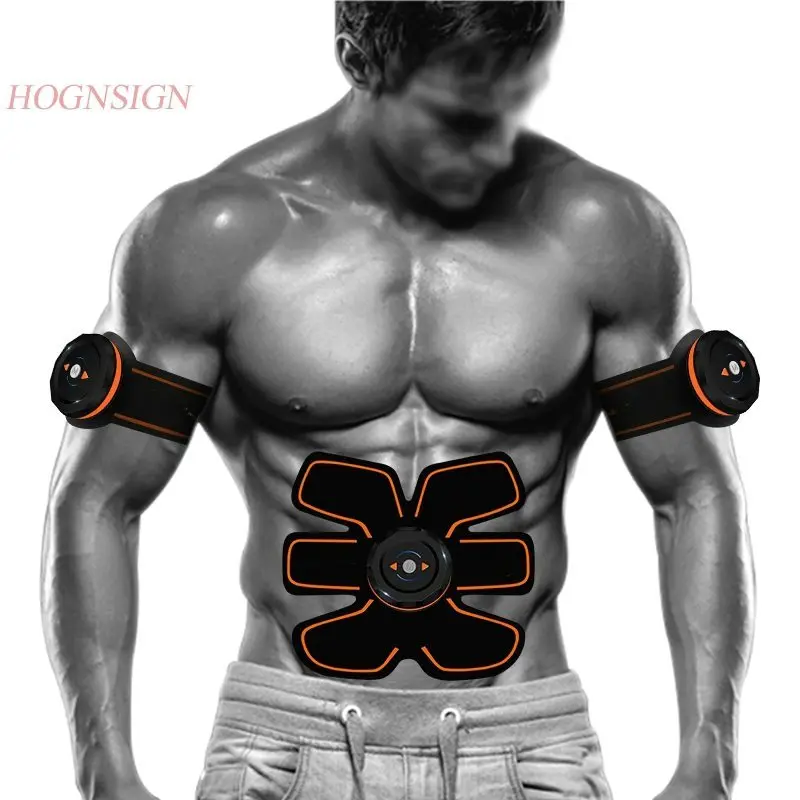Men Fitness Equipment Home Abdominal Trainer Skinny Belly Exercise Lazy Sticker Body Electroestimulador Electro Estimulador