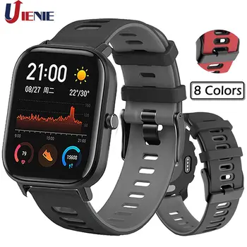 

20mm Silicone Sport Watchband for Xiaomi Huami Amazfit GTS 2/ GTR 42mm/Bip Lite Bracelet Strap Smart Watch Wristband Correa