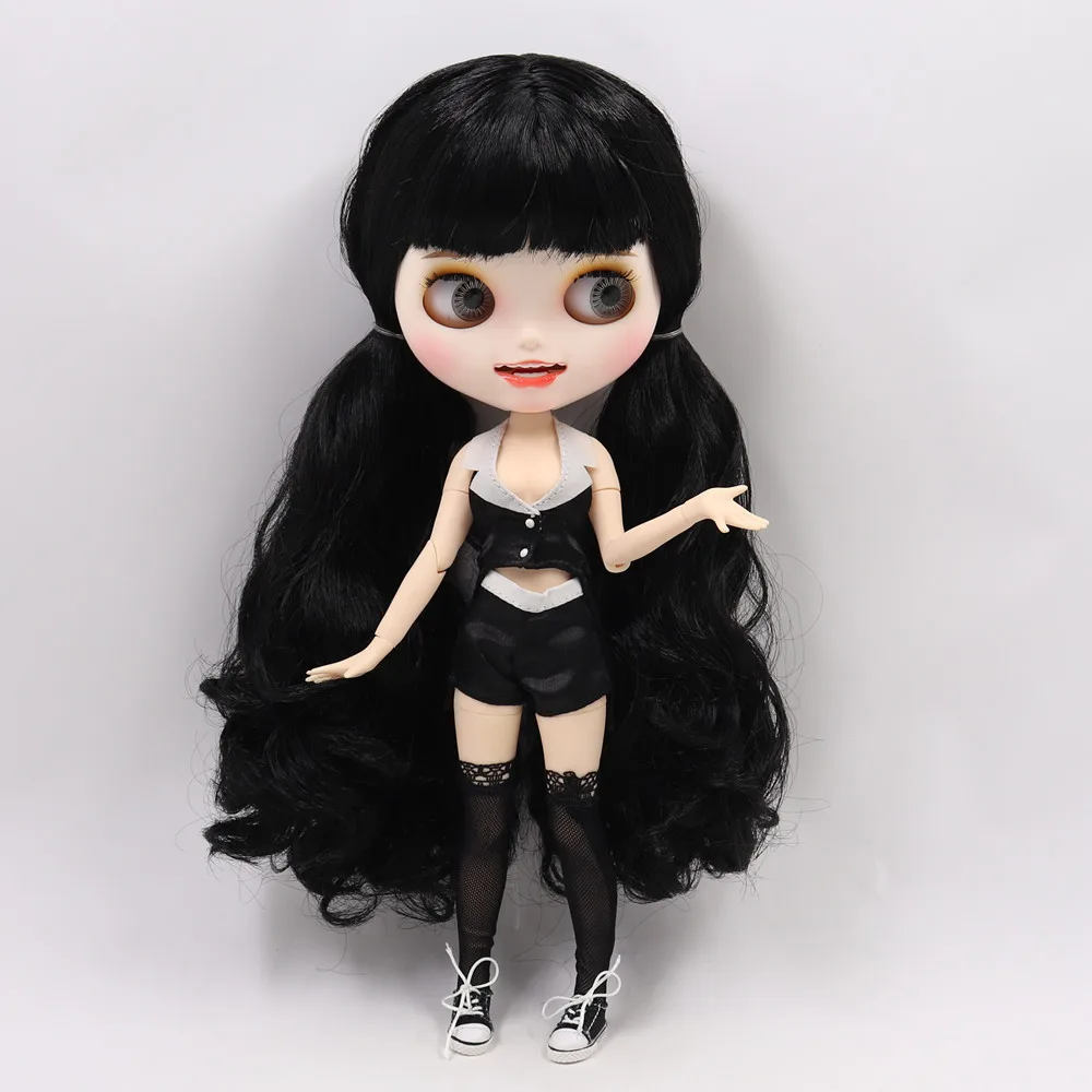 ICY 1/6 Blyth наряды индивидуальные кукла белая кожа и суставы тела с открытым ртом матовое лицо для девочки подарок Игрушка Специальное предложение