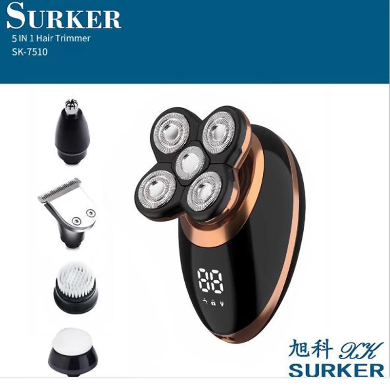 surker 5 in 1 hair and beard trimmer