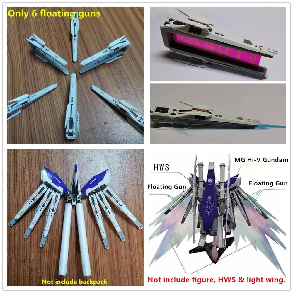 Плавающая Воронка для пистолета Модифицированная деталь Bandai 1/100 мг rx 93 2 Hi V Gundam