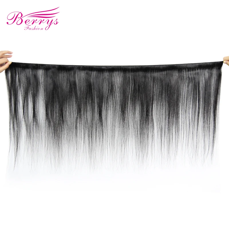 Индийские Натуральные Прямые волосы 3 пучка 100% Необработанные накладные двойные