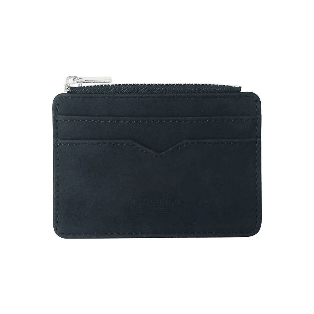 

Maison Fabre Men Women Durable Slim Simple Travel Pu Leather Bank Business ID Card Wallet Holder Case with Coin Purse Dropship 8